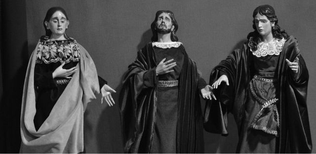 MAGNIFICO MISTERIO/duelo Conjunto 5 Virgen luto