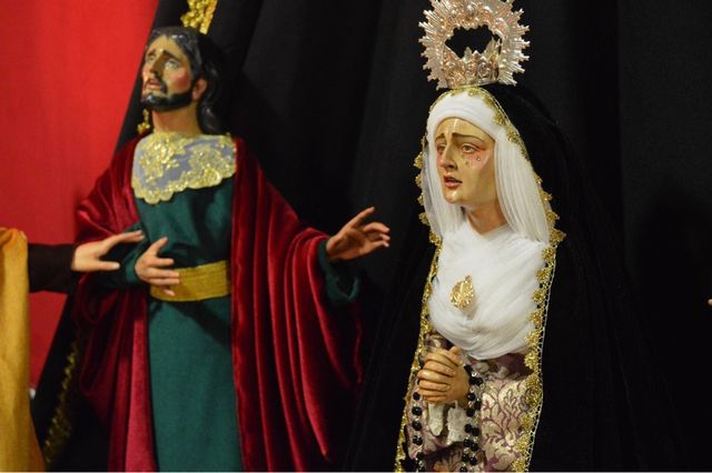 MAGNIFICO MISTERIO/duelo Conjunto 5 Virgen luto