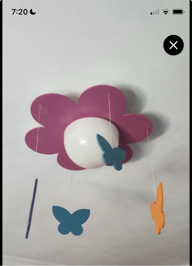 Lampara de techo infantil