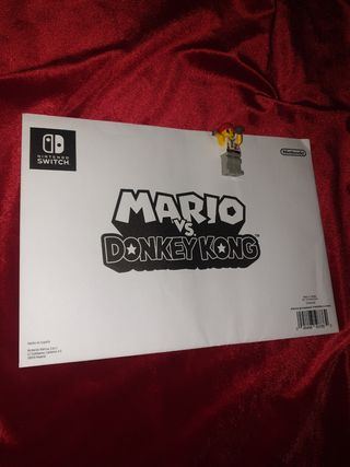 Mario VS Donkey Kong Set pegatinas nintendo Switch