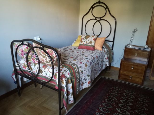 Letto rete una piazza singolo ferro antico vintage