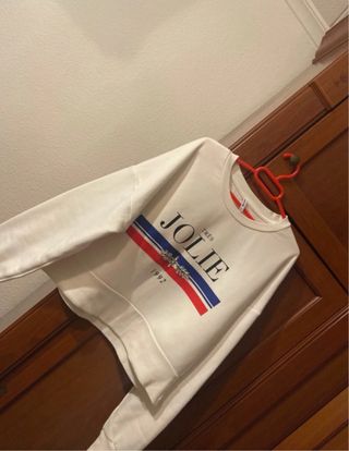 Sudadera con interior aterciopelada