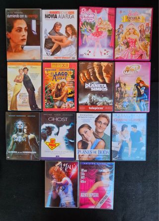 🔴Lote de 14 DVDs variados🔴