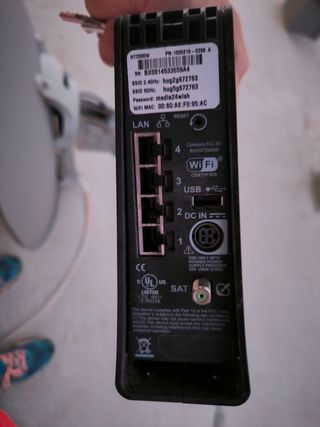 Sistema para internet vía satélite 