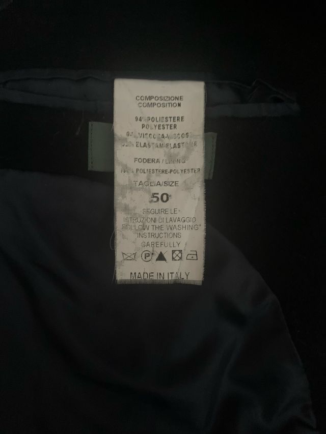 Abrigo masculino paño T50