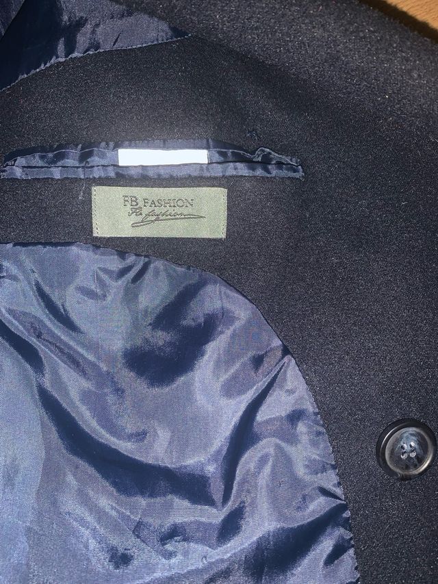 Abrigo masculino paño T50