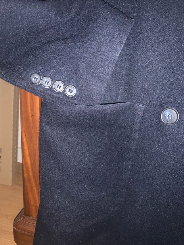 Abrigo masculino paño T50