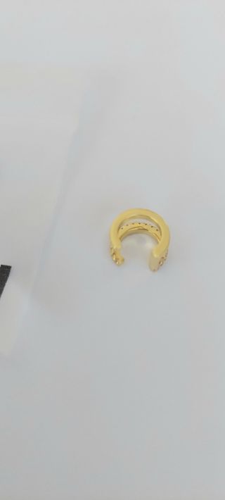 Pendiente clip Le Petite Marie Plata de Ley