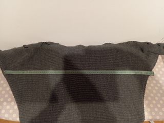 Jersey gris con lazitos