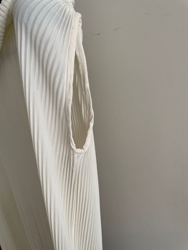 Vestido vintage plisado