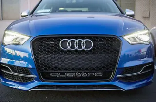 LOGO AUDI PARA LA PARRILLA DELANTERA