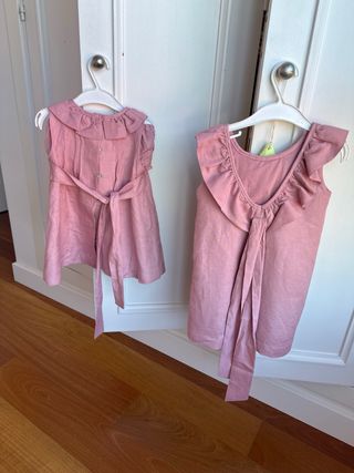 Vestidos ceremonia niñas Patricia Mendiluce rosa