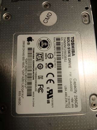 Lote de discos para imac Mac ssd y hdd