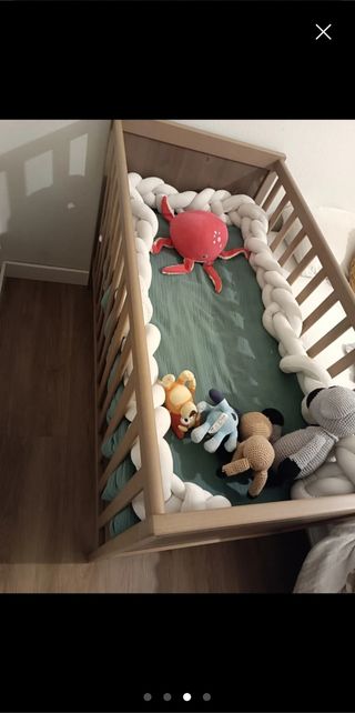Cuna ikea nueva