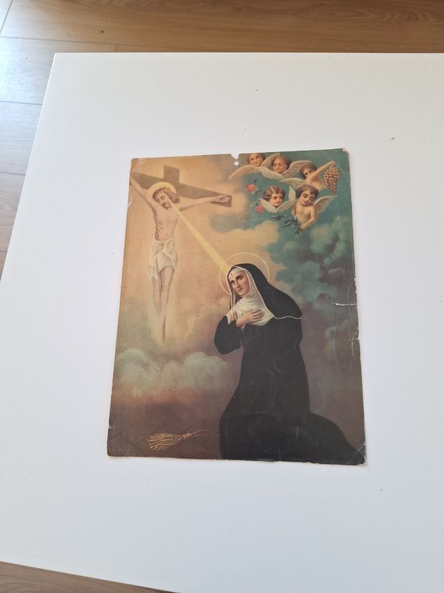 Piatto religioso antico