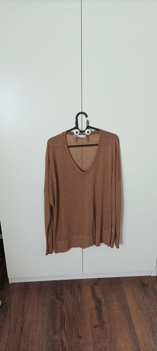 JERSEY ZARA PUNTO OVERSIZE T.S
