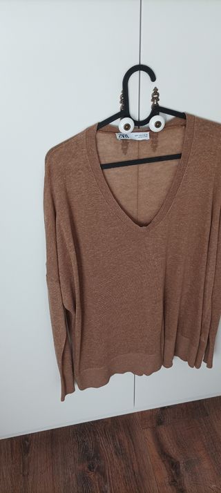 JERSEY ZARA PUNTO OVERSIZE T.S