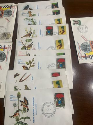 Buste da colezzione vuote