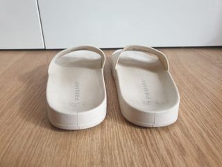 chanclas beige talla 37