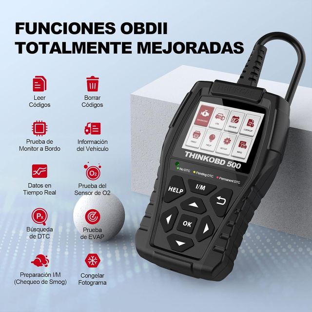 OBD2 Diagnosis, ThinkOBD 500 Diagnosis Coche 🎁
