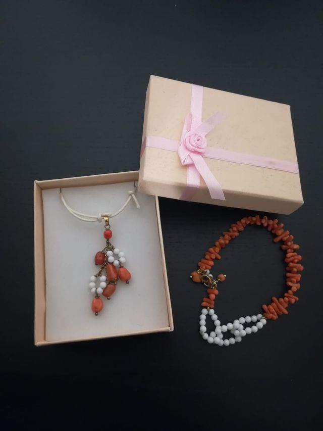 collana bracciale necklace parure collier bracelet