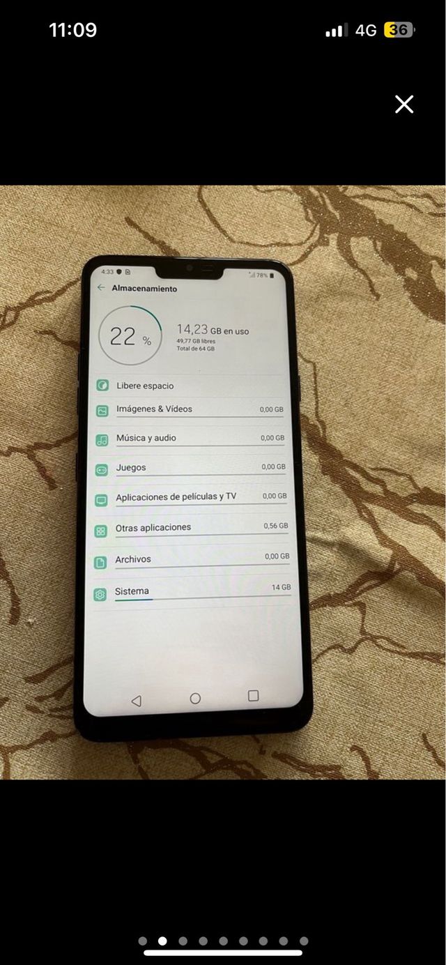 LG G7 THINQ COMO NUEVO