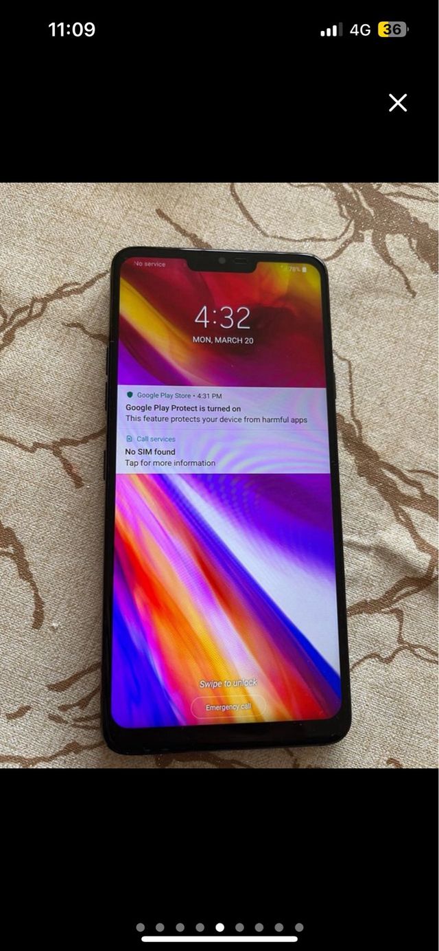 LG G7 THINQ COMO NUEVO