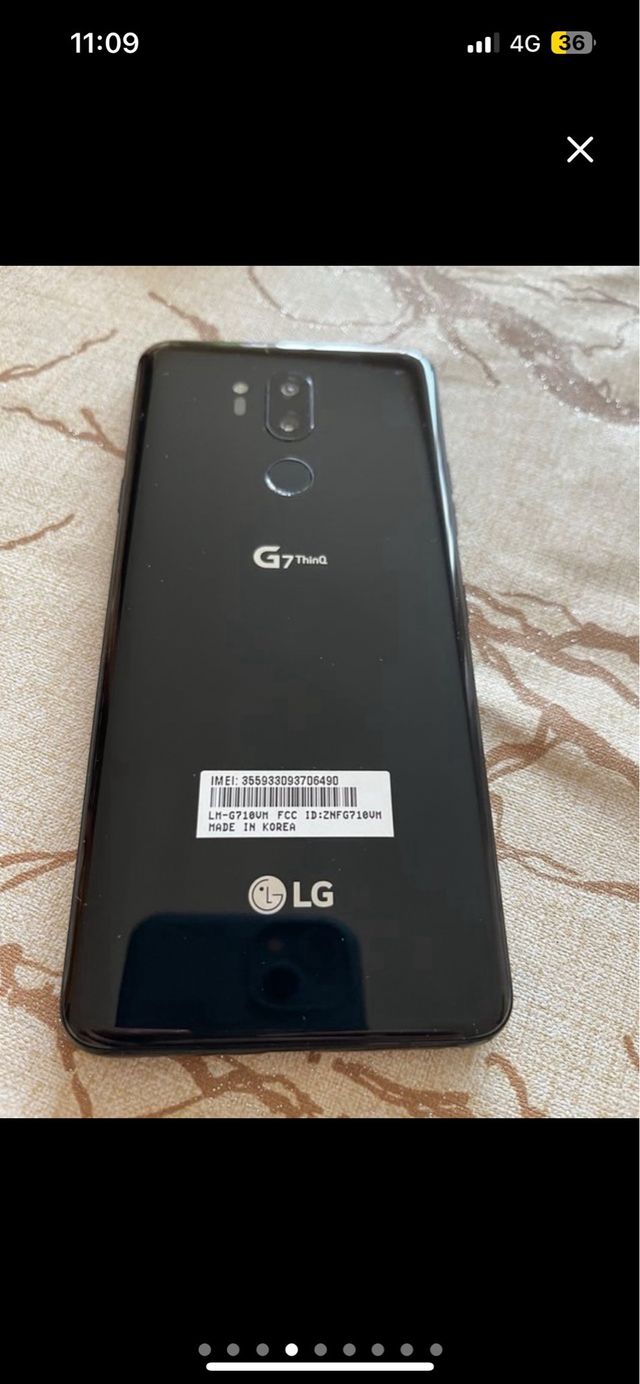 LG G7 THINQ COMO NUEVO