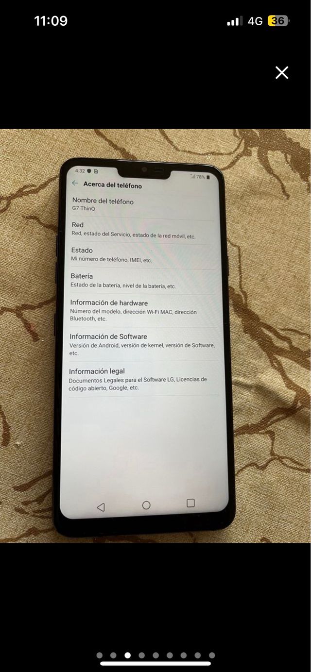 LG G7 THINQ COMO NUEVO