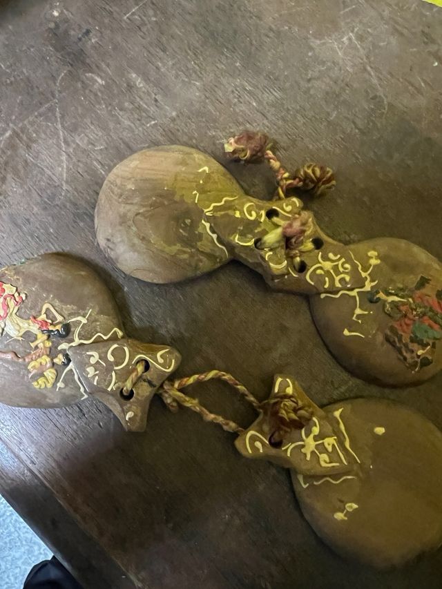 CASTAGNETTES FLAMENCO vintage