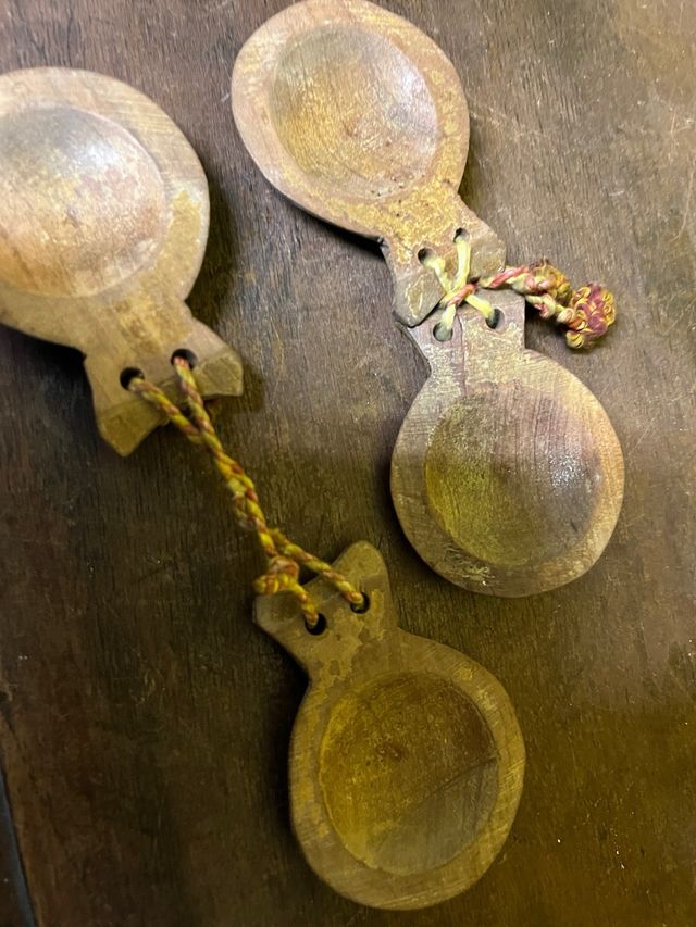 CASTAGNETTES FLAMENCO vintage