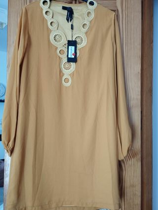 Vestido Valeria derbais