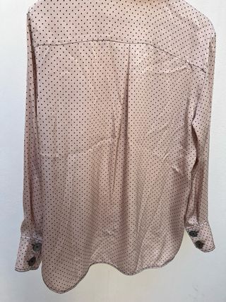 Camisa de raso de chica massimo dutti talla l