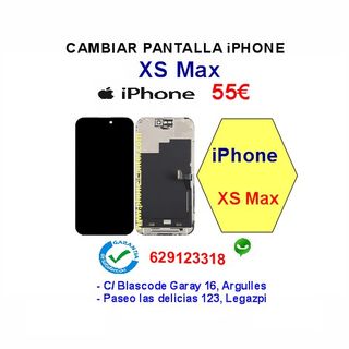 Cambiar pantalla iPhone XS Max