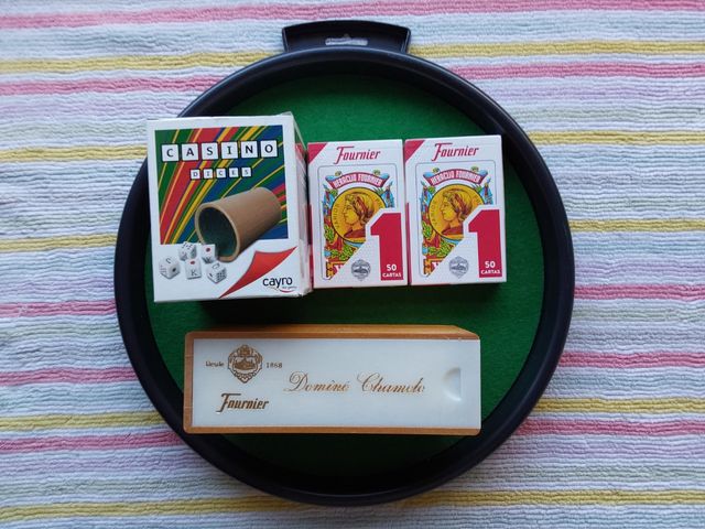 Dados, Dominó y Cartas