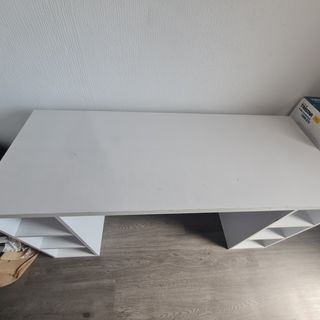 Escritorio madera blanco