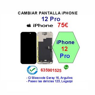 Cambiar Pantalla iPhone 12 Pro