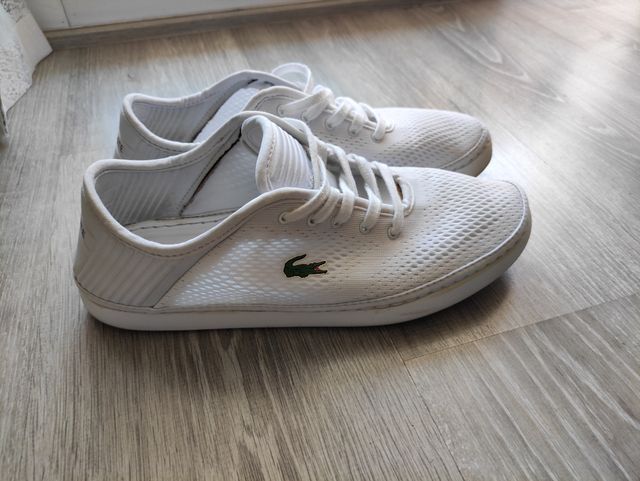 Zapatillas Lacoste blancas