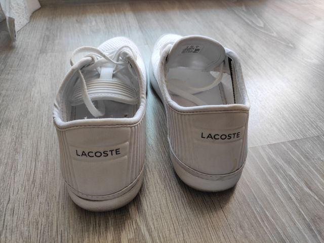 Zapatillas Lacoste blancas