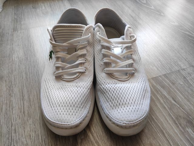 Zapatillas Lacoste blancas