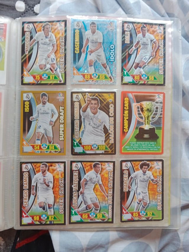 Cartas de fútbol 2016