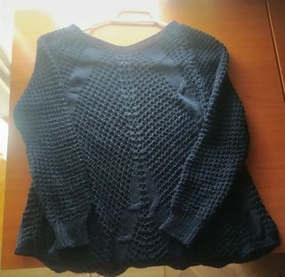 JERSEY AZUL DE PUNTO