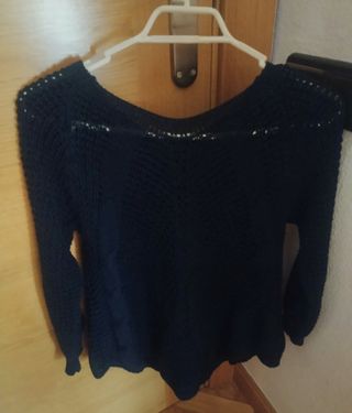 JERSEY AZUL DE PUNTO