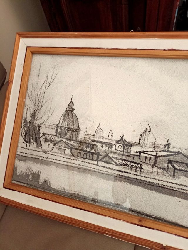 Quadro paesaggio Roma