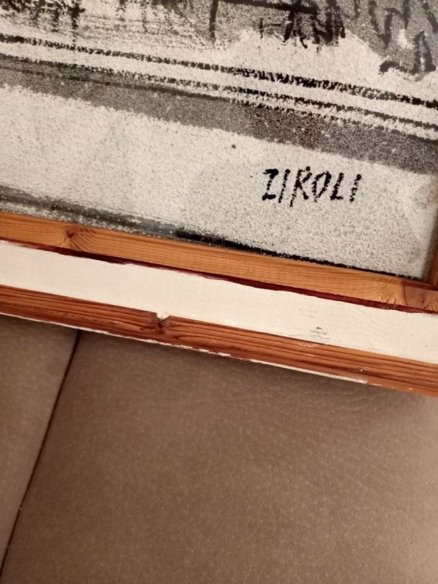 Quadro paesaggio Roma