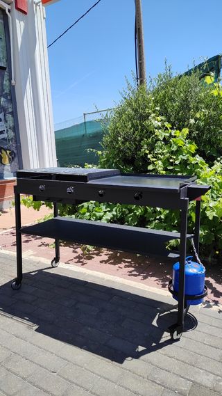 Barbacoa con plancha XL