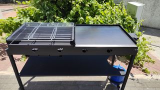 Barbacoa con plancha XL