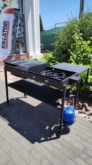 Barbacoa con plancha XL