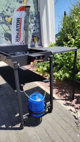 Barbacoa con plancha XL