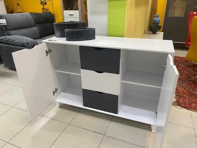 Aparador moderno 2 puertas 3 cajones NUEVO